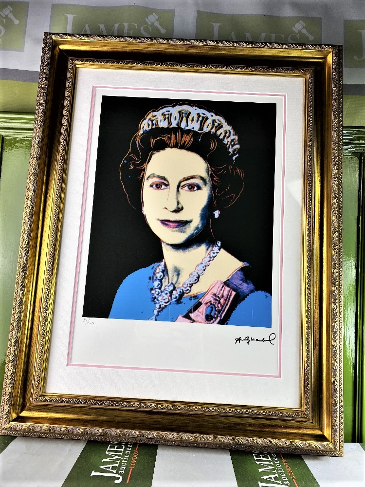 Andy Warhol-(1928-1987) "Elizabeth" Numbered Lithograph - Image 7 of 7