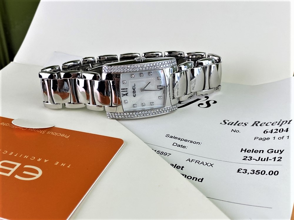 Ebel Brasilla Ladies Diamond Factory Set Watch Rrp-£3395 - Bild 5 aus 6