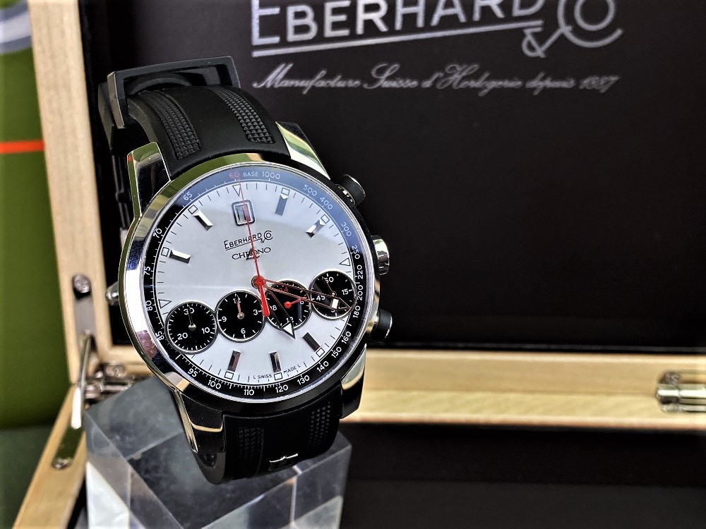 Eberhard & Co Chrono 4 Grande 43mm Watch-Ex Display - Bild 6 aus 10