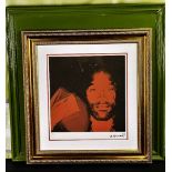 Andy Warhol (1928-1987) “O.J Simpson” Leo Castelli Gallery-New York Numbered Ltd Edition of 120 Lith