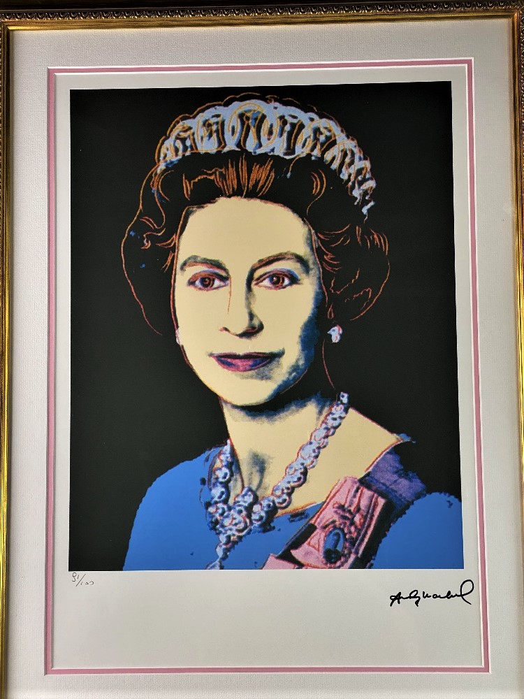 Andy Warhol-(1928-1987) "Elizabeth" Numbered Lithograph - Image 2 of 7