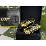 James Bond Corgi 40th Anniversary Gold Plated Aston Martin`s
