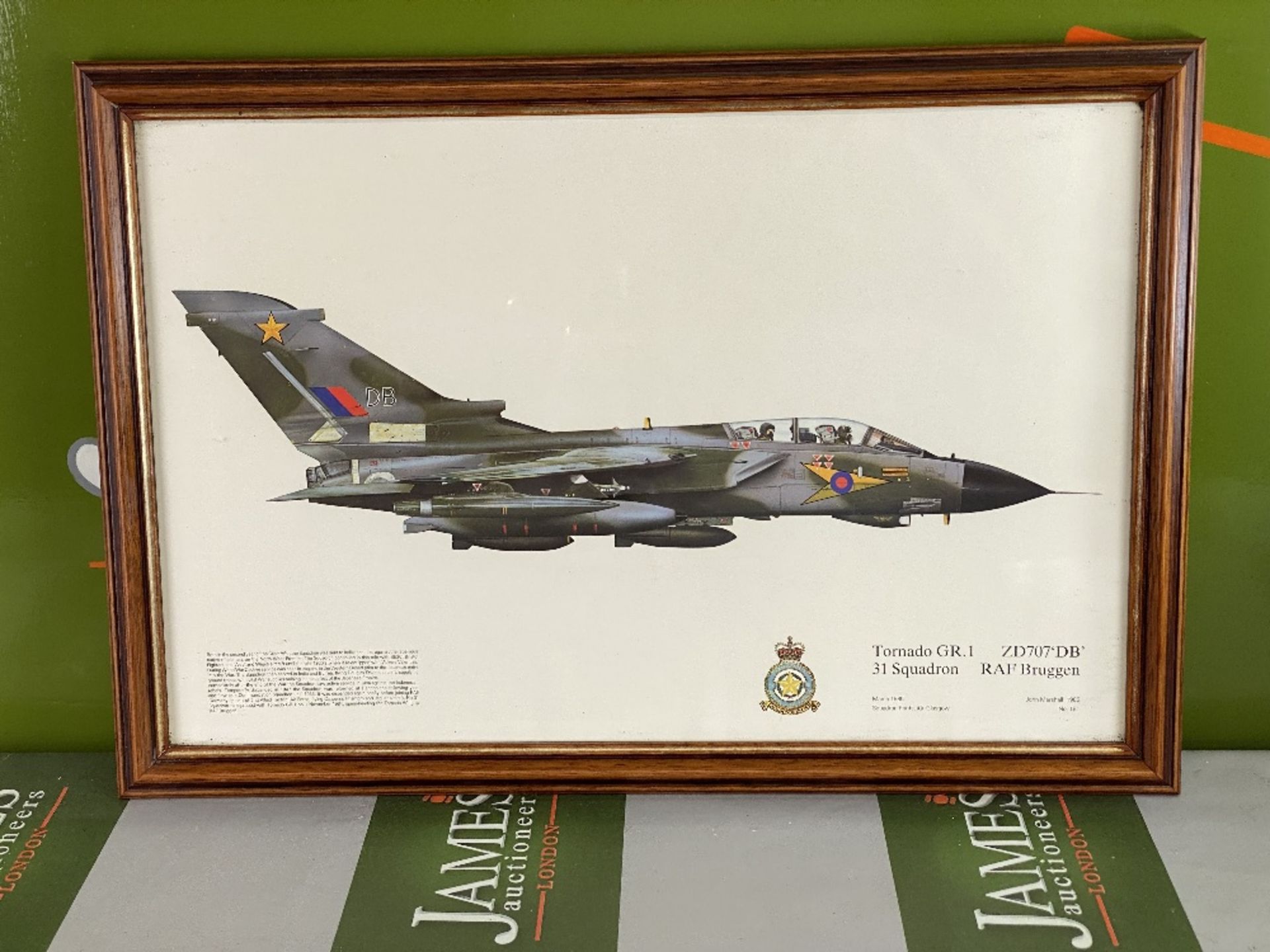 Framed Tornado RAF Picture