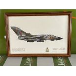 Framed Tornado RAF Picture