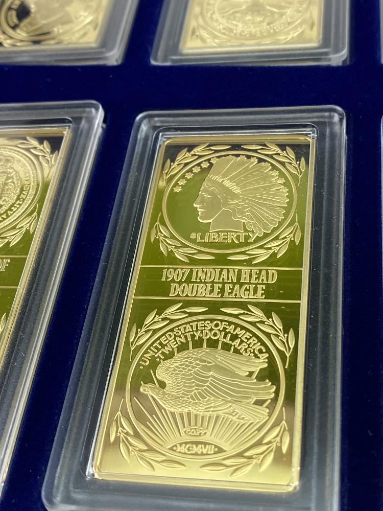 Windsor Mint Million Dollars Collection 10 Golden Bars Rrp £599 - Bild 7 aus 10