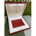 Les Must De Cartier Box Case With Leather Wallet-Rare Example