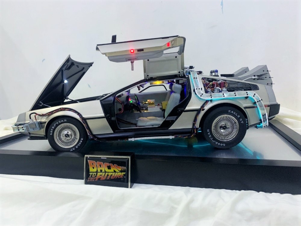 Eaglemoss Back To The Future- DeLorean 1:8 Scale. - Bild 8 aus 13