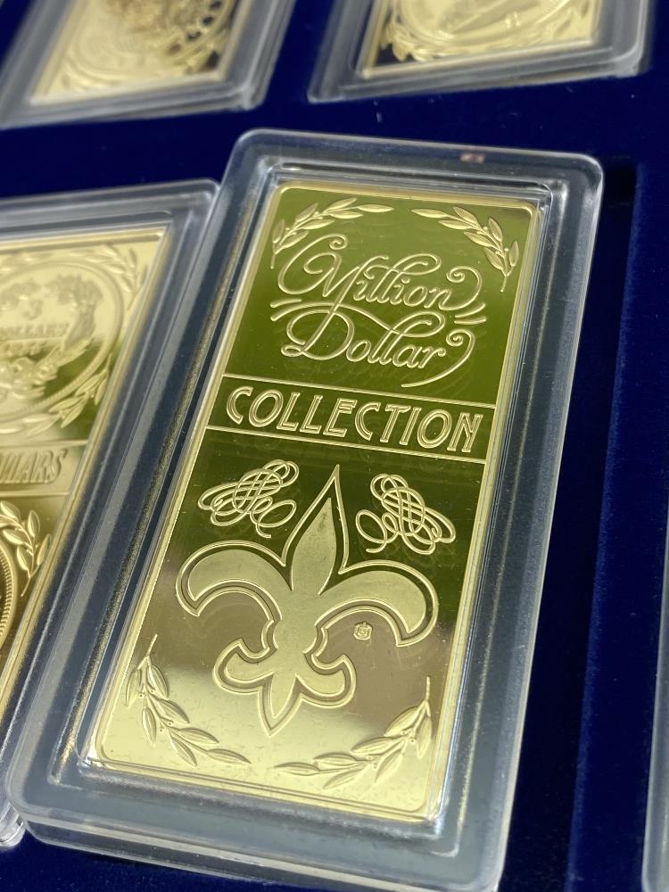 Windsor Mint Million Dollars Collection 10 Golden Bars Rrp £599 - Bild 6 aus 10