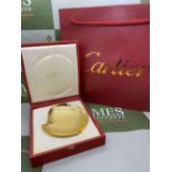 Cartier Paris - Gold Plated -Trinket Tray-Rare example.