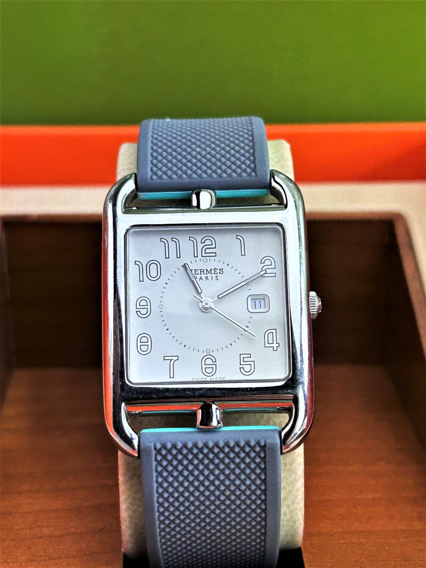 Hermes Paris Ladies Classic Cape Cod Watch - Image 3 of 7