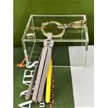 Rolex Official Merchandise Rare Tassle & Chrome Keyring