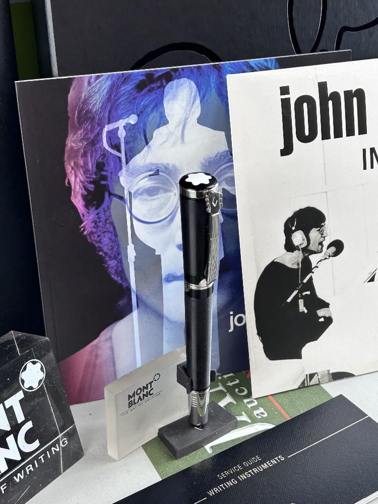 Montblanc John Lennon Special Edition Rollerball Pen Full Set - Image 6 of 7
