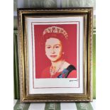 Andy Warhol-(1928-1987) "Elizabeth" Numbered Lithograph