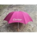 Cartier Paris - Umbrella Veritable Cherbourg Burgundy 100