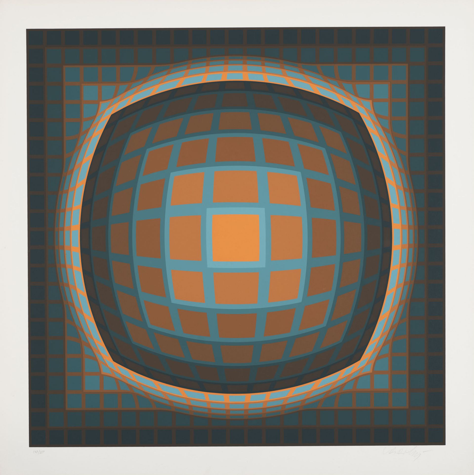 Geometrische Abstraktion - Op Art - -