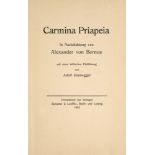 Alexander von Bernus. Carmina