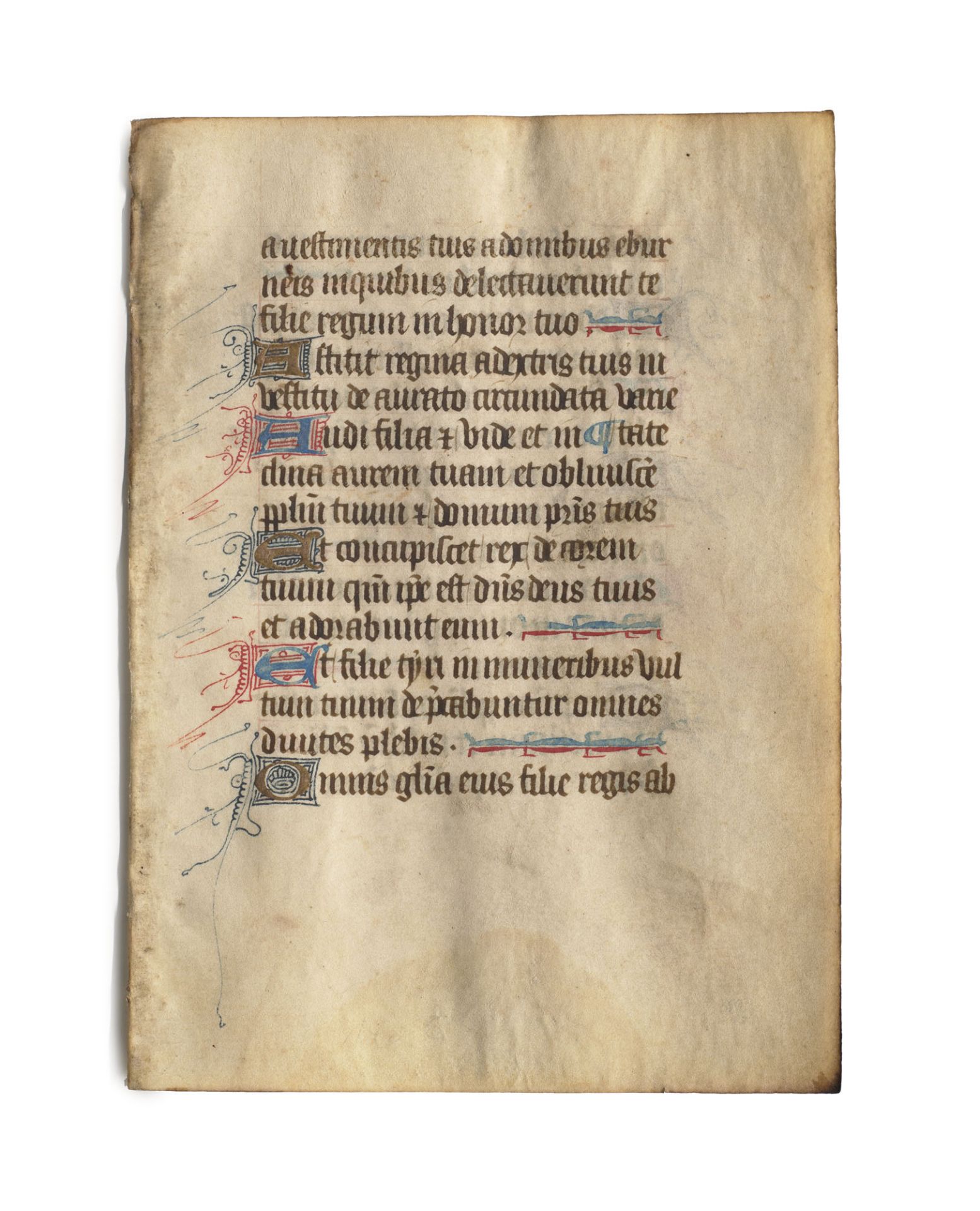 Stundenbuchblätter - - Livre d'heures. - Bild 3 aus 4