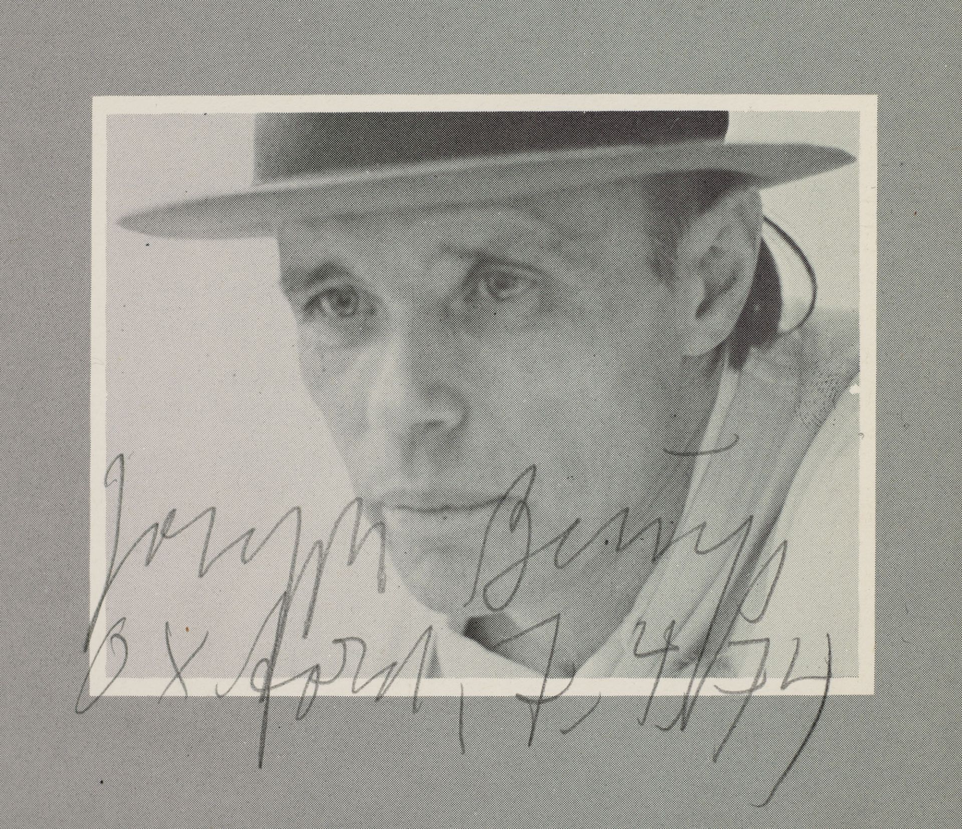 Beuys, Joseph - - The secret block for