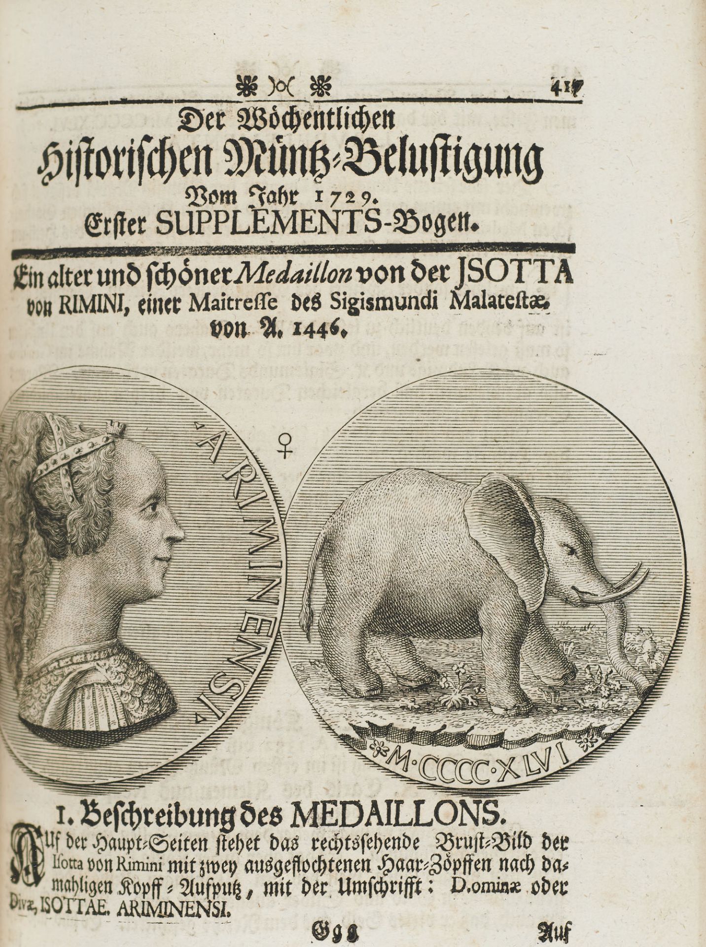 Numismatik - - Johann David Köhler. - Bild 2 aus 2