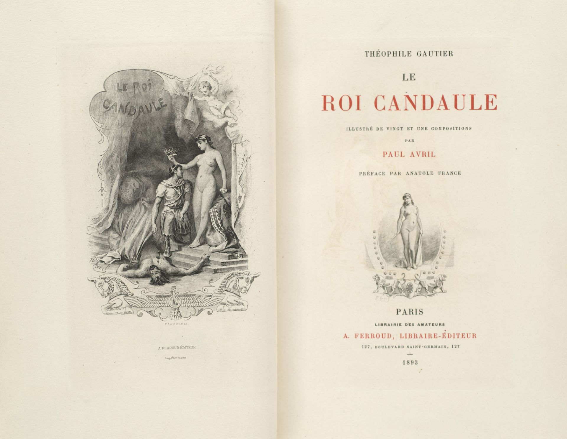 Theophile Gautier. Le Roi Candaule.