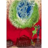 Marc Chagall. Paris. Derriere le
