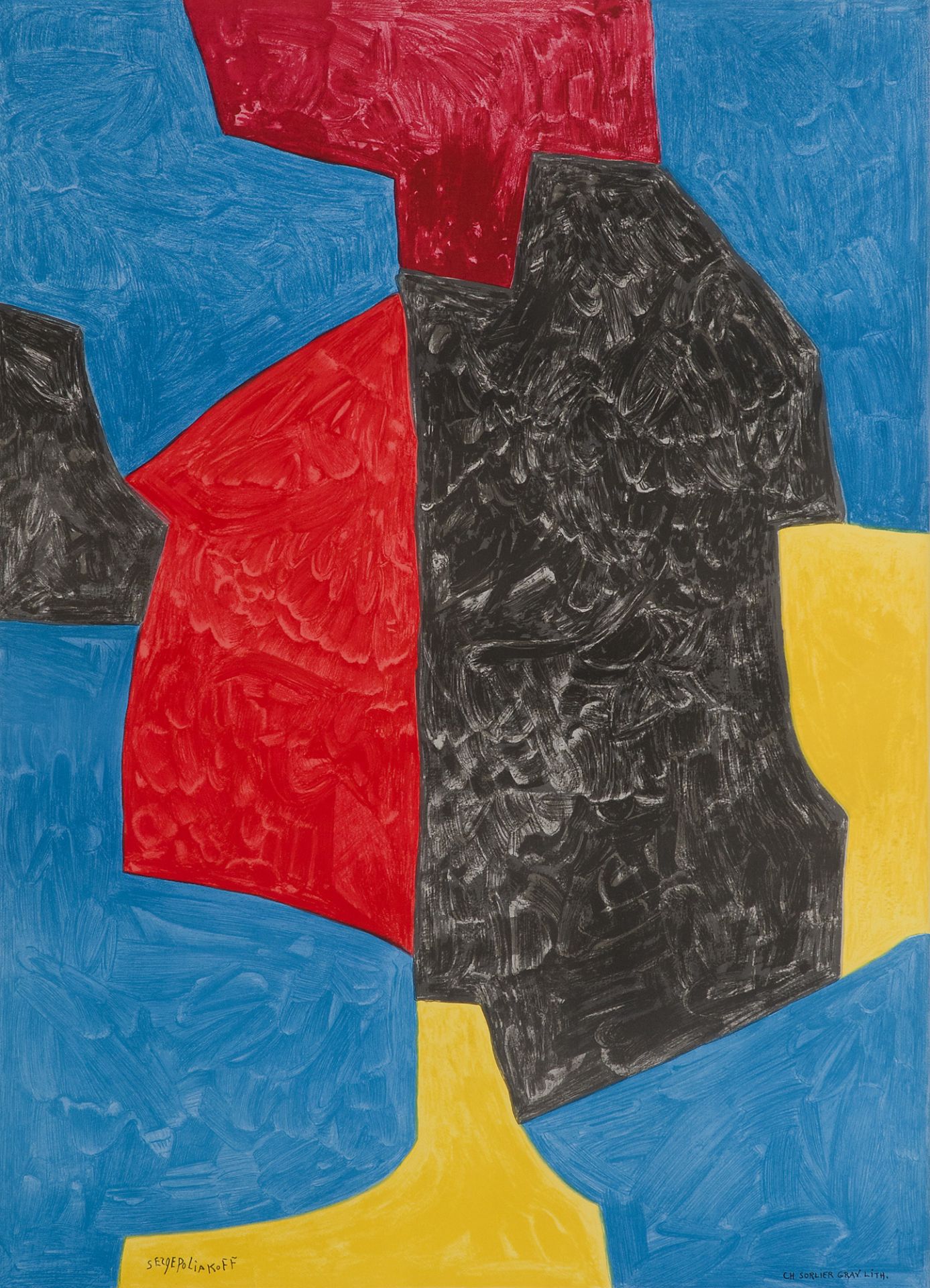 Serge Poliakoff (1906 Moskau - 1969