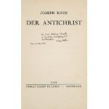 Joseph Roth. Der Antichrist.