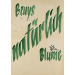 Fluxus - Beuys, Joseph - - Blume -