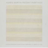 Minimalismus - - Agnes Martin. (1912