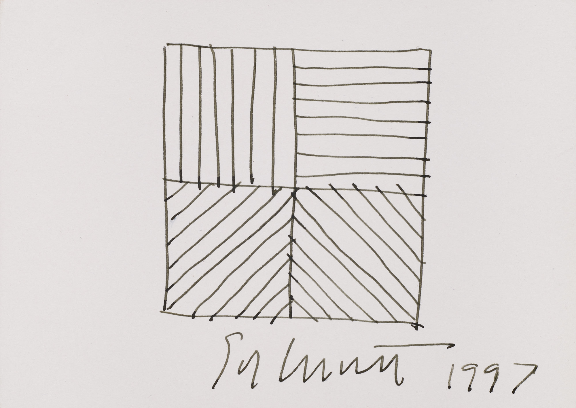 Minimalismus - - Sol LeWitt. (1928