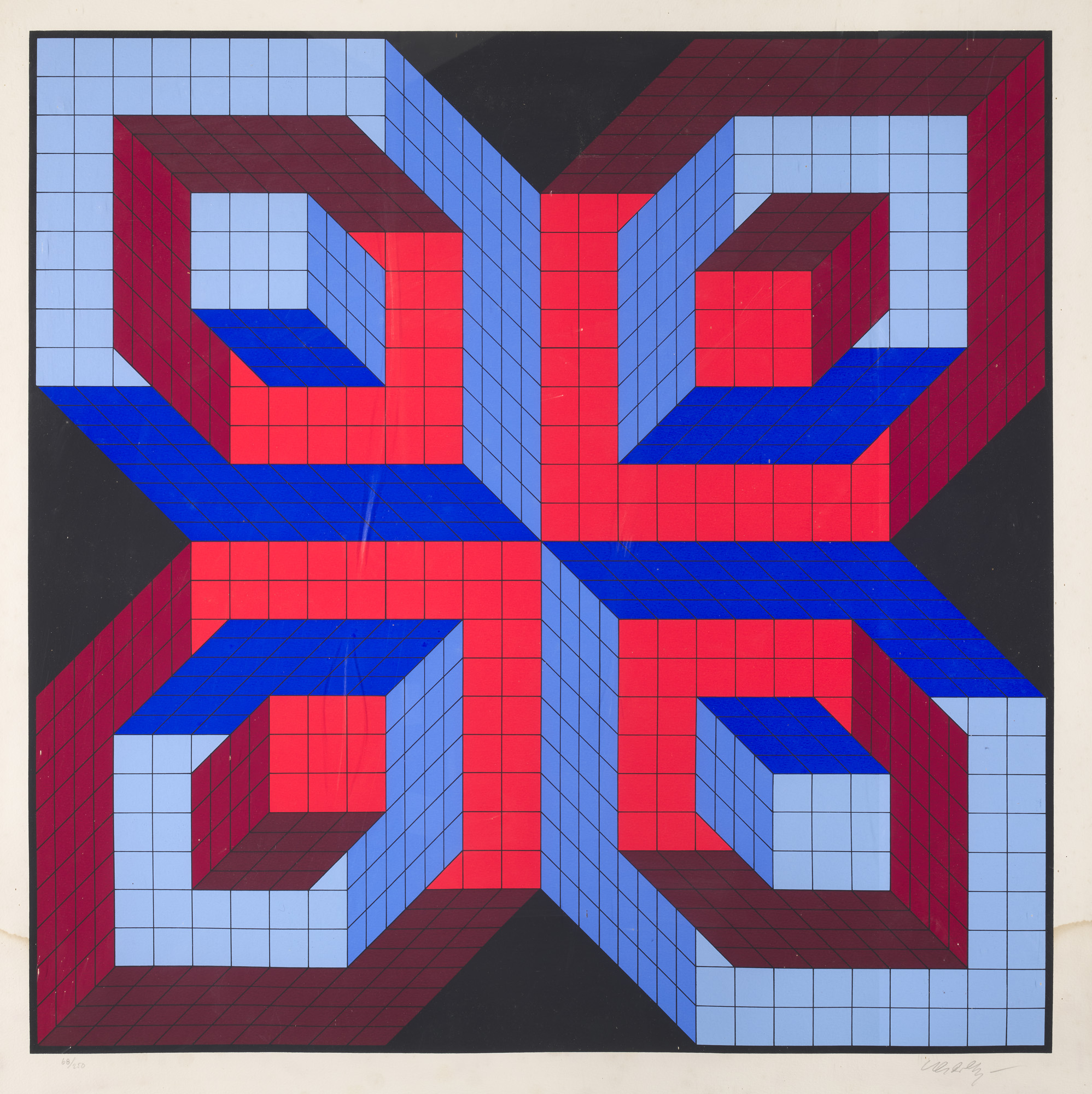 Victor Vasarely. (1906 Pécs - 1997