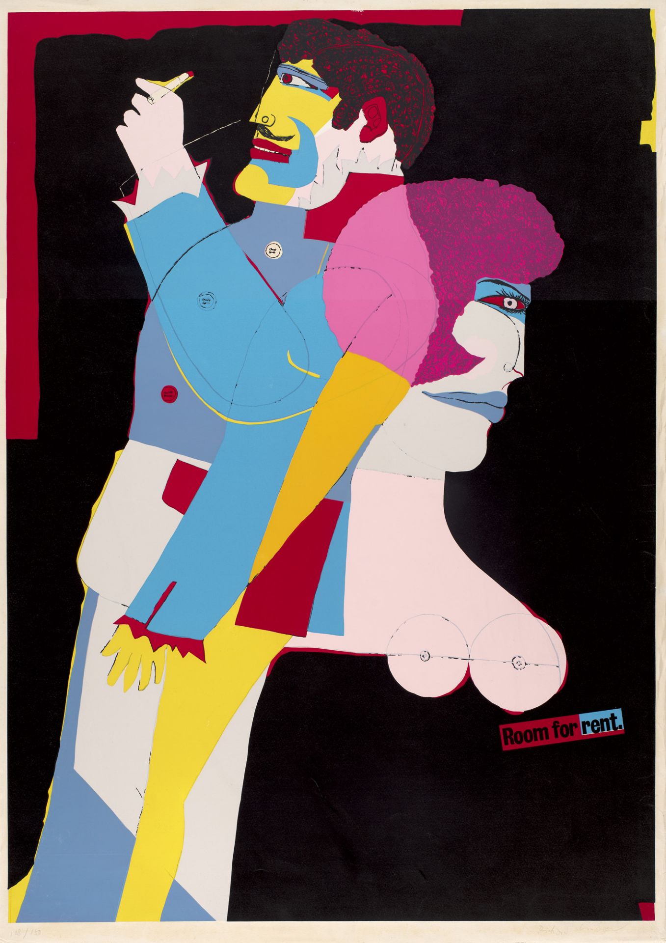 Richard Lindner.  (1901 Hamburg - 1978