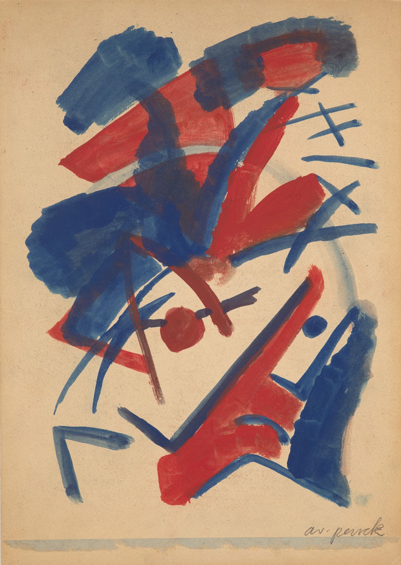 A.R. Penck (d.i. Ralf Winkler).  (1939