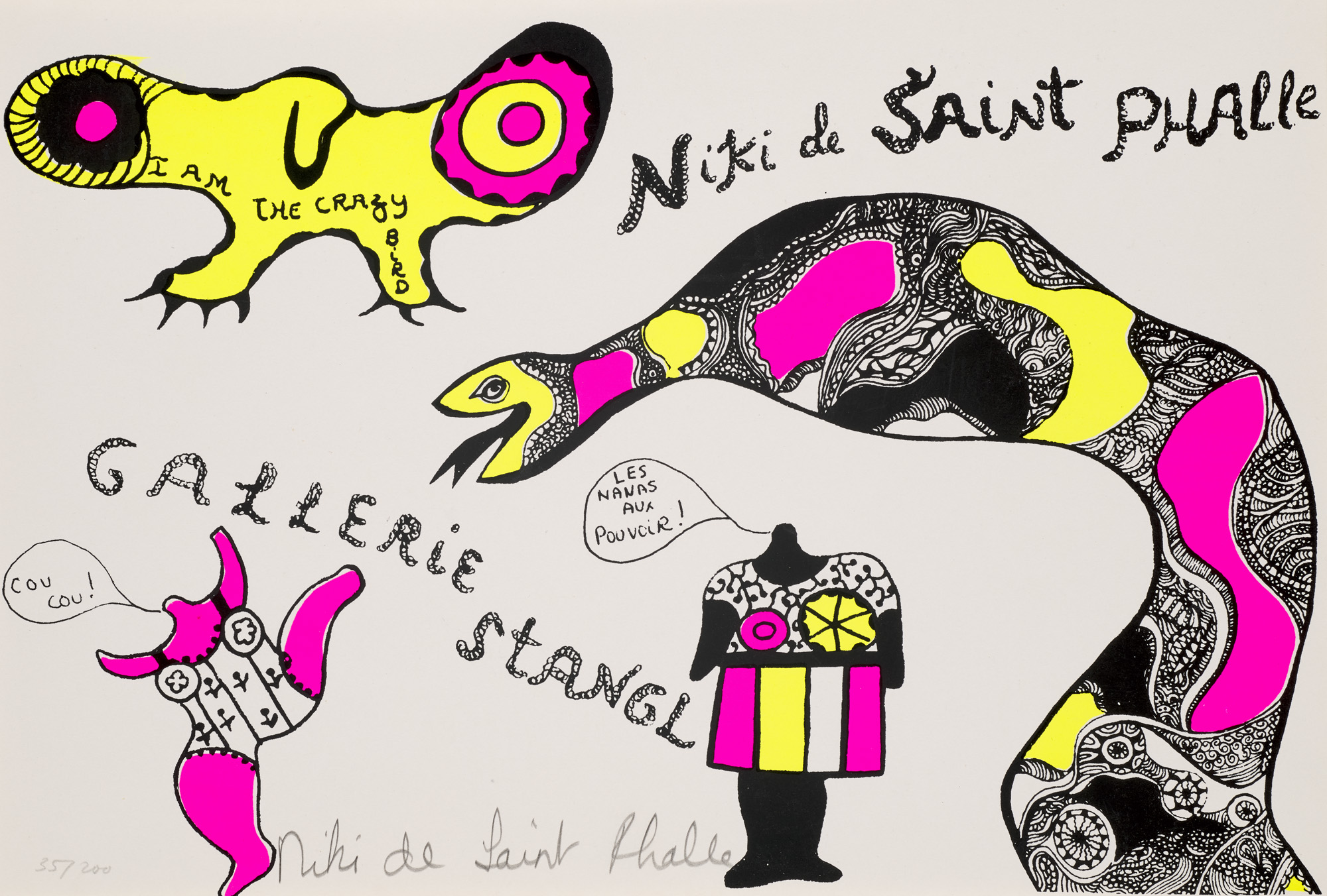Niki de Saint Phalle. (1930