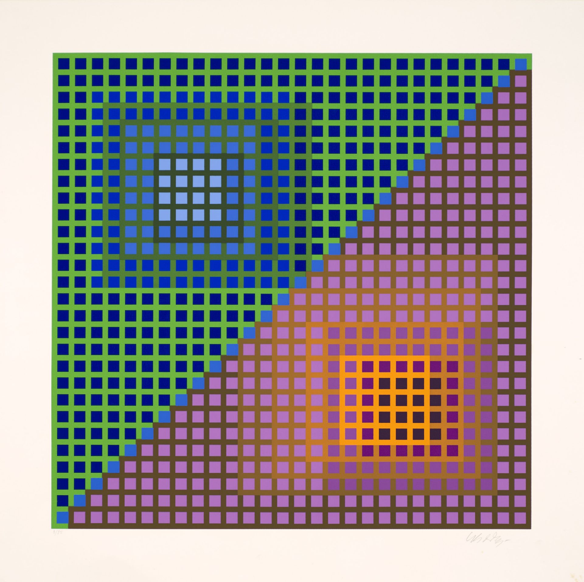 Victor Vasarely. (1906 Pécs - 1997