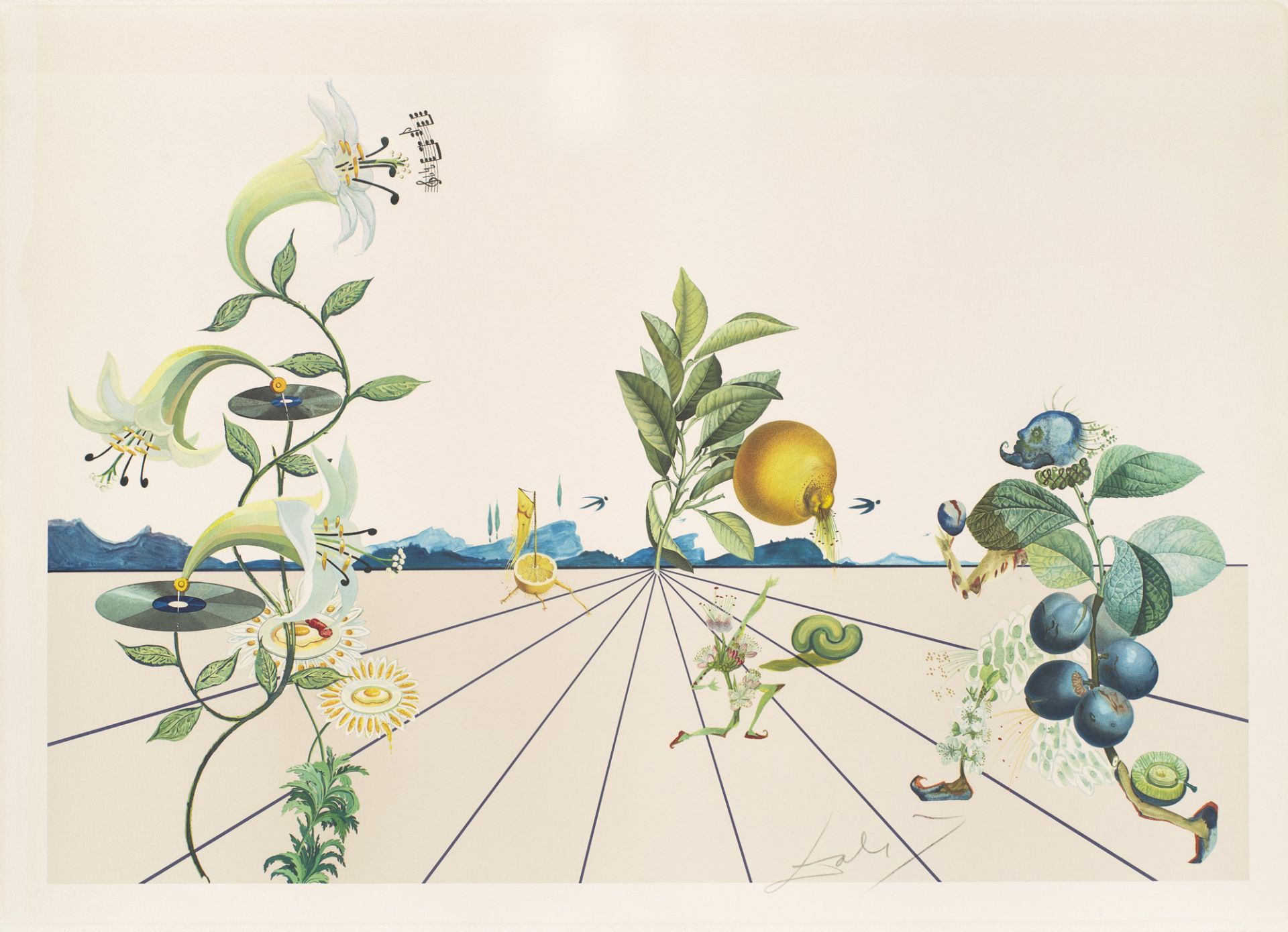 Salvador Dalí. Flordali I. (1981).