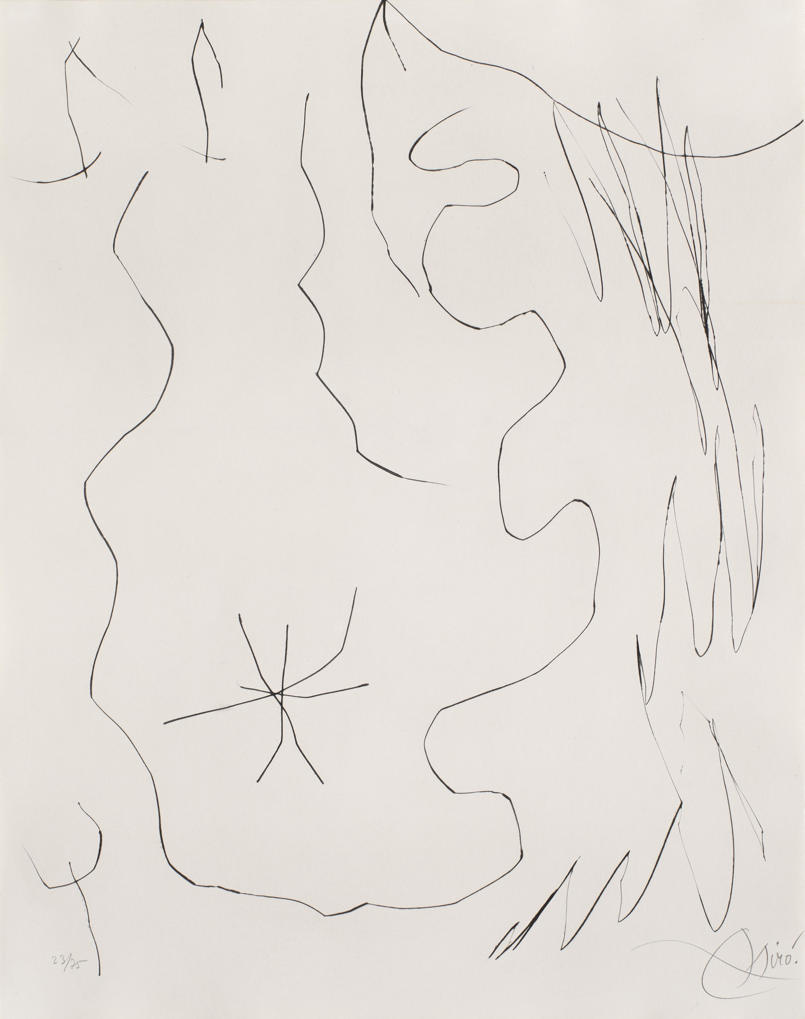 Joan Miró.  (1893 Montroig - 1983