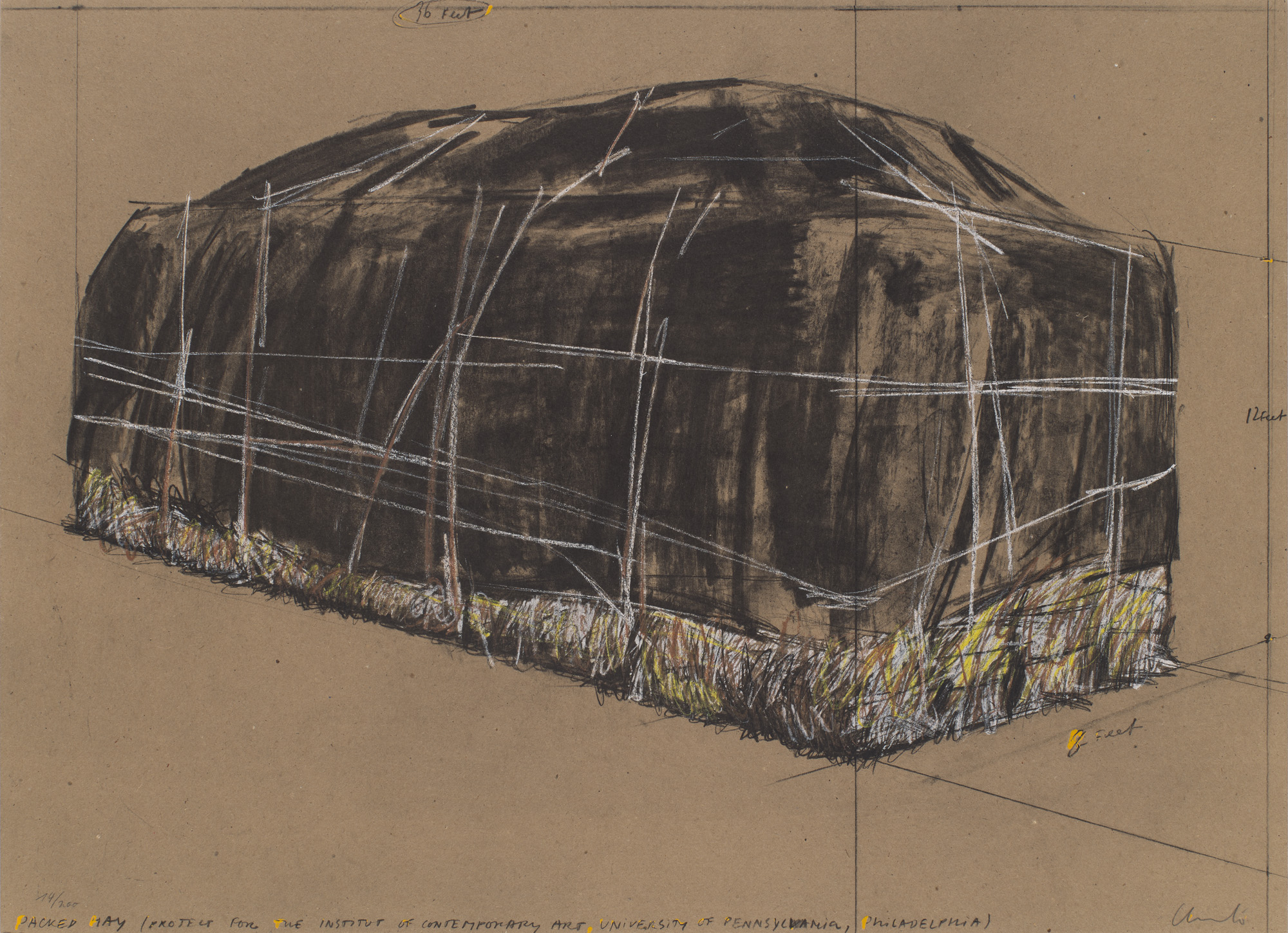 Christo (d. i. Chr. Javacheff).  (1935