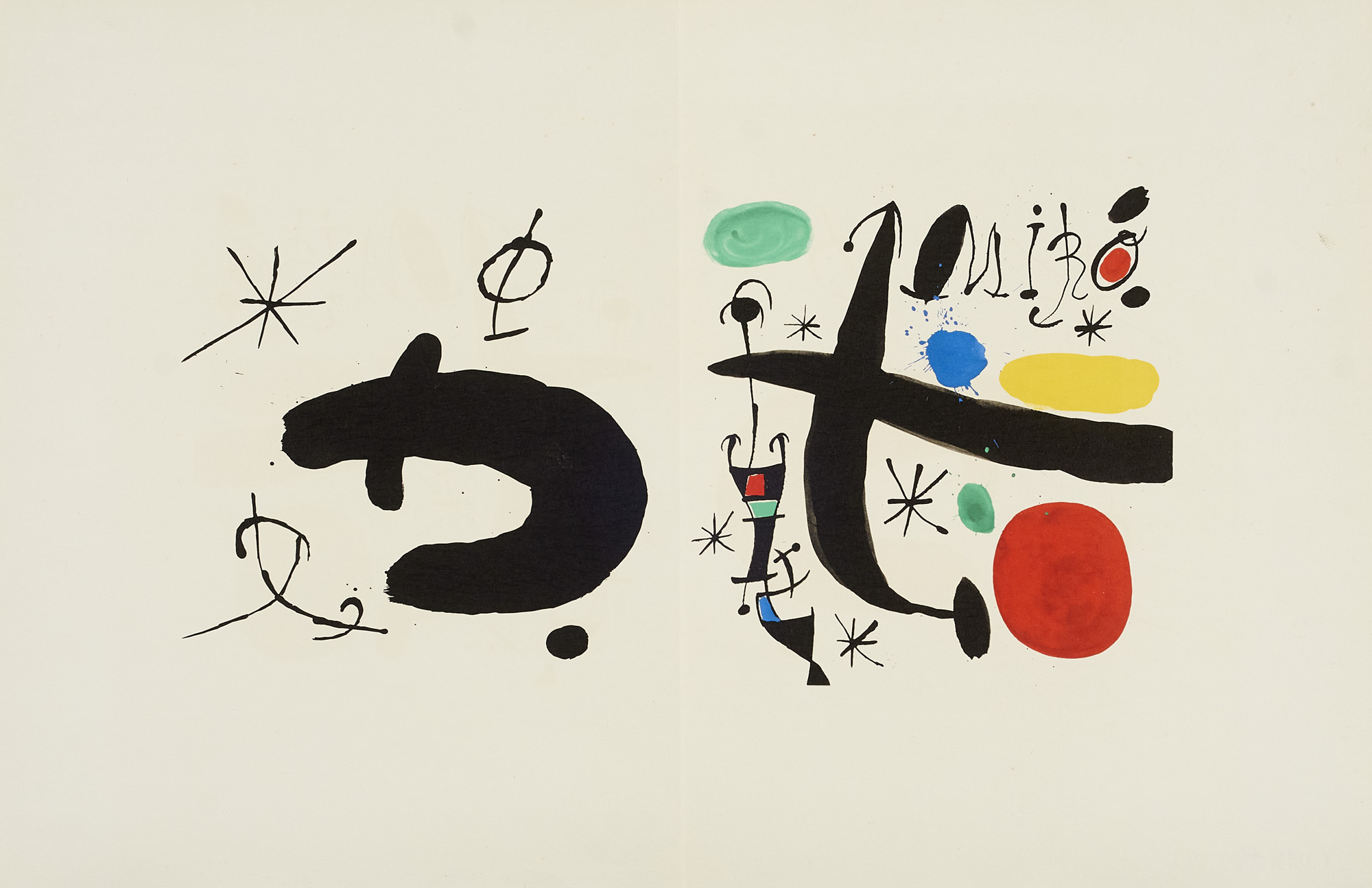 Joan Miró. (1893 Montroig - 1983 - Image 4 of 4