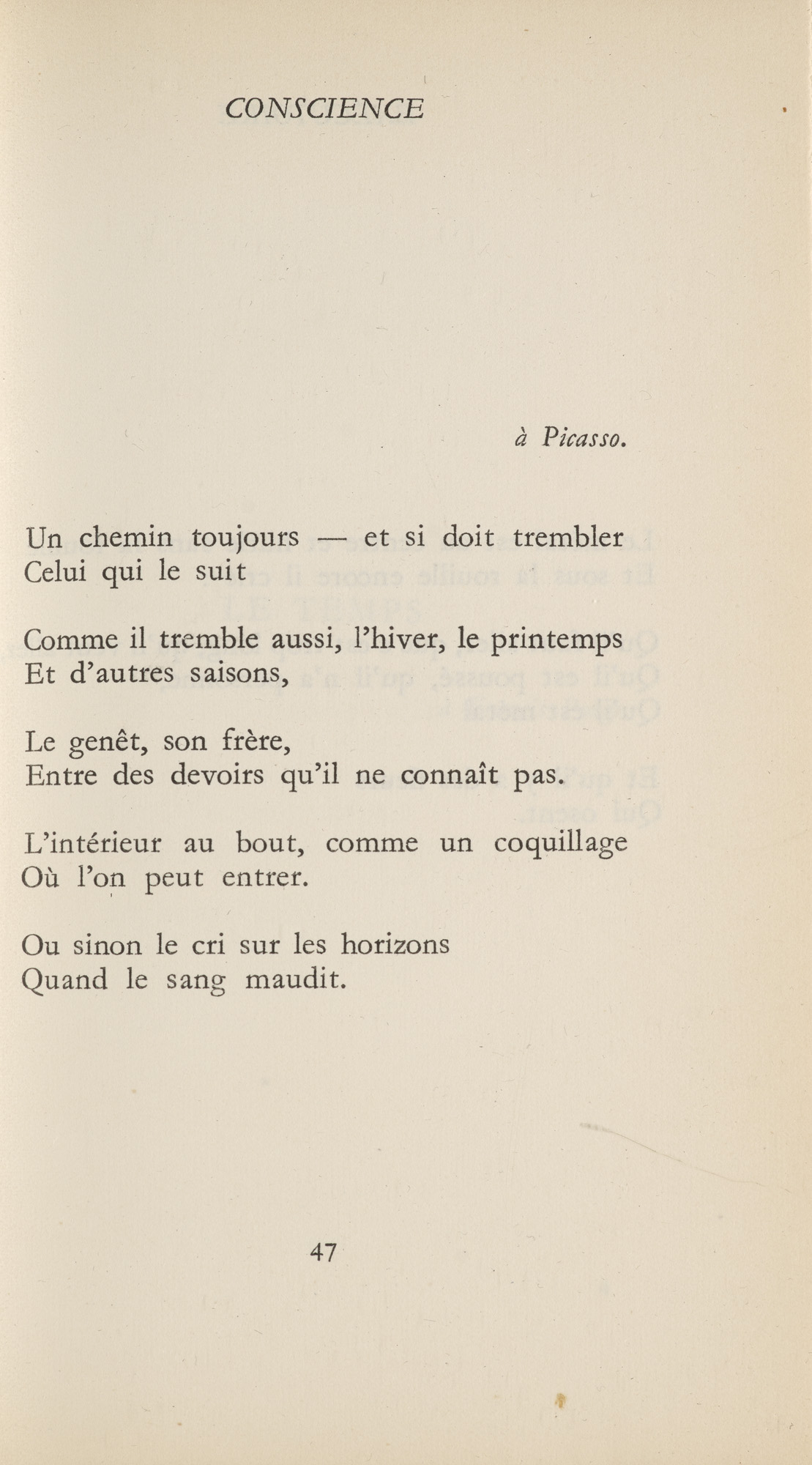 Eugène Guillevic. Exécutoire. Paris, - Image 2 of 2