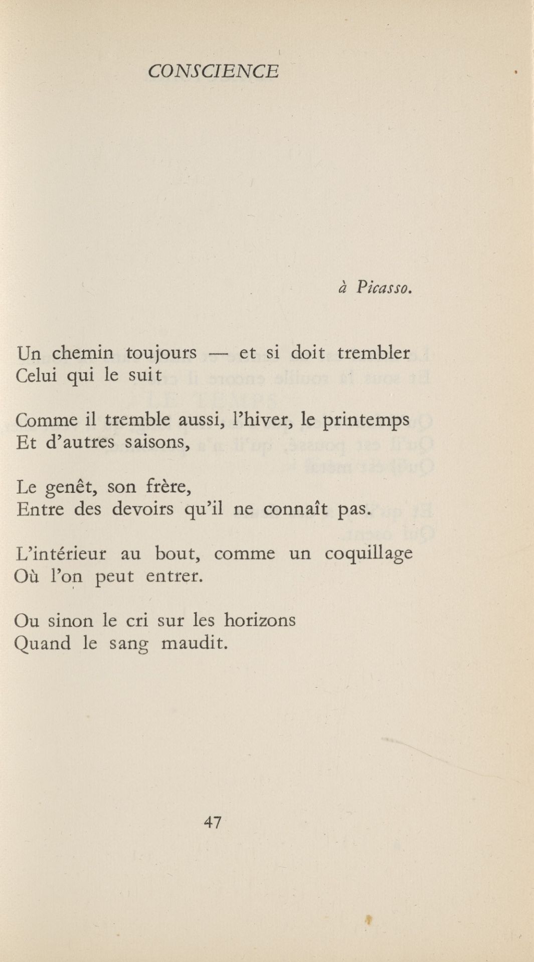 Eugène Guillevic. Exécutoire. Paris, - Bild 2 aus 2