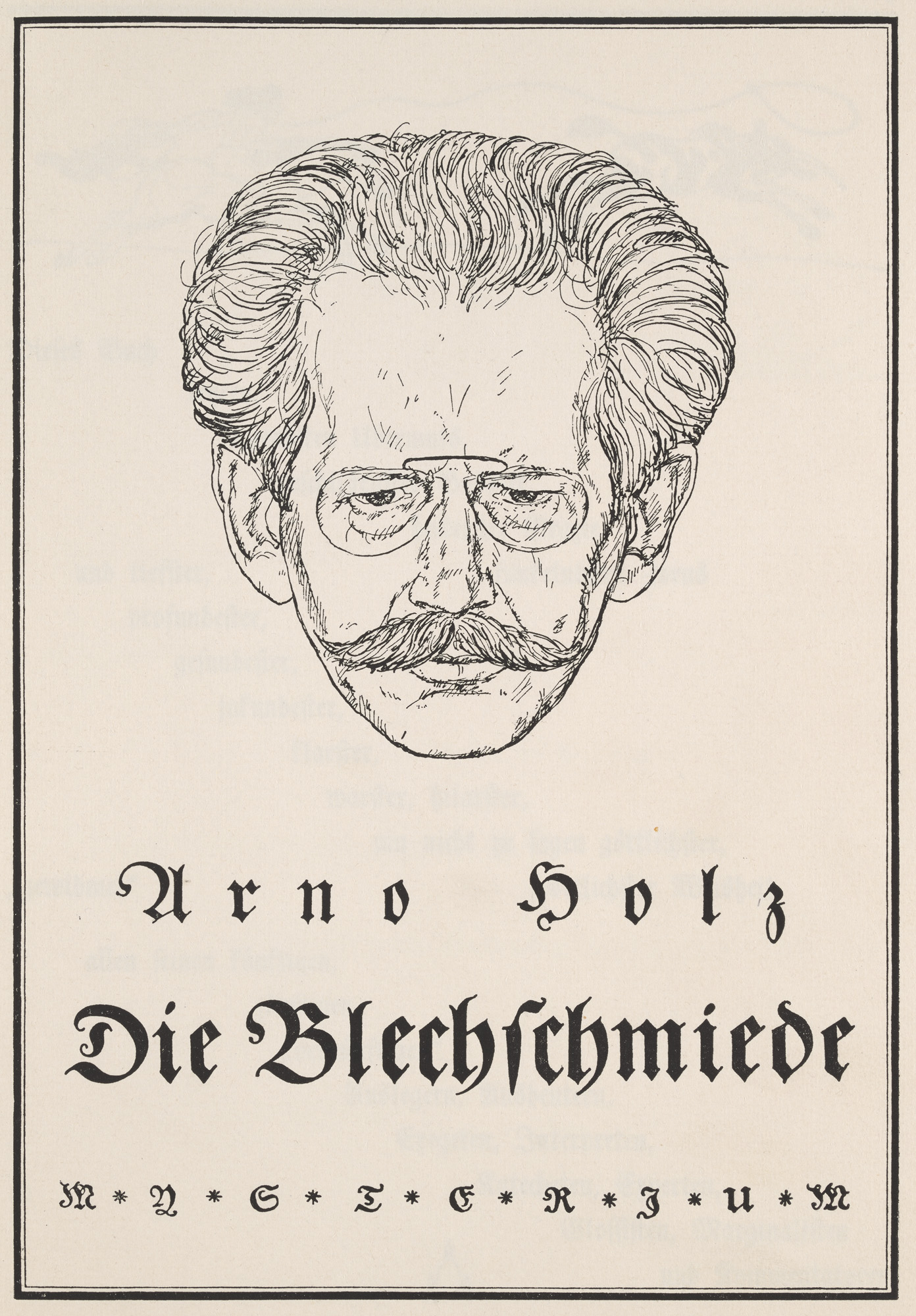 Max Liebermann - - Arno Holz. Die - Image 4 of 4