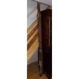 Well carved four poster bed post