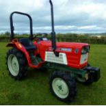 Yanmar YM160D compact tractor, four wheel drive, good condition, only been used for light domestic