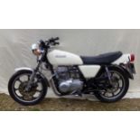 Vintage Kawasaki Z400 motorcycle, ONX 343W, 1980, 29k miles, 6 former keepers, V5 and keys, SORN'