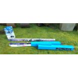 Two pairs of skis by Blizzard Thermo and K2
