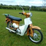 Super Cub KN110-7A, vesta type motorcycle, PY63LRZ, 2 former keepers, V5 and Keys, 2.5k miles, in