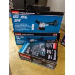 Makita 1/2" impact gun and angle grinder (power heads only)