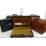 Five briefcases