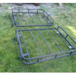 Pair of 4x4 safari type roof bars